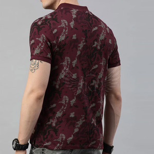 T-shirt en coton confortable à sublimation, prix de gros personnalisé, nouvelle arrivée, design attrayant, polo à sublimation - Product Image 2