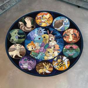 Tapis imprimé anime - Décoration unique pour chambre de garçon et cadeau idéal pour une nouvelle maison, tapis fin non tissé - Product Image 4