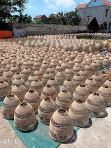 Seagrass Abat-jour Plafond Lustre Luminaire Rotin Pendentif Lumière Homestay Restaurant Tissé rotin lumière - Product Image 5