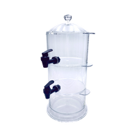 2 Tier Drank Dispenser Toren Party Cocktail Frisdrank Sap Verschillende Smaken Dispenser