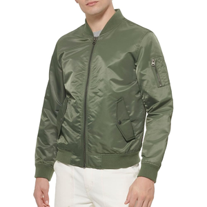 Fermeture à glissière centrale avant, deux poches passepoilées inférieures Nouvelle veste Softshell Design personnalisé veste de travail d'hiver pour hommes à bas prix - Product Image 1