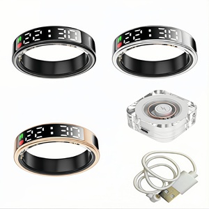 Anillo Inteligente de Acero Inoxidable 2026, Monitor de Salud, Monitor de Sueño, Estuche de Carga, Control por Aplicación Android/iOS, Resistente al Agua - Product Image 6
