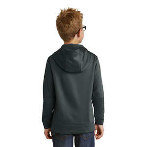 Sweat à capuche jeunesse garçons filles enfants polaire fermeture éclair à capuche classique décontracté doux brodé coton biologique uniforme scolaire - Product Image 2