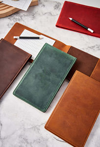 Titular de tarjeta de puntuación Yardage Book Cover Personalizado Yardage Book Holder Christmas Golf Gift 2017 - Product Image 3