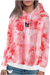 Factory price Hoodie and sweatshirts <b>Tye</b> <b>Dye</b> <b>Hoodies</b> tie <b>dye</b> womens tie <b>dye</b> 100% Cotton Terry Pullover Tie <b>dye</b> Hoodie - Product Image 5