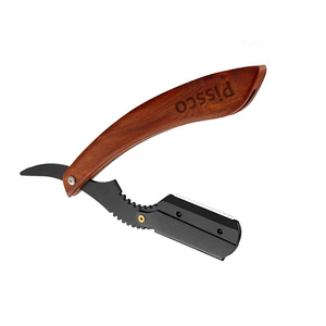 Navaja de Afeitar Recta para Hombre, con Logotipo Personalizado, de Acero Inoxidable, para Barbería - Product Image 4