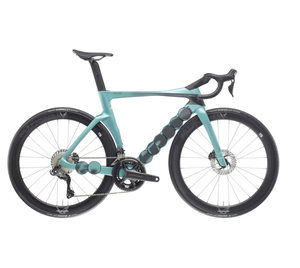 Vélo de route de course Oltre en carbone 2026, 24 vitesses, roues profondes de 50 mm, transmission sans fil 2x12, cadre à amortissement des vibrations - Product Image 2