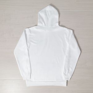 Sweats à capuche lourds personnalisables en polyester/coton teint uni et vierge de différentes couleurs pour l'hiver - Product Image 6