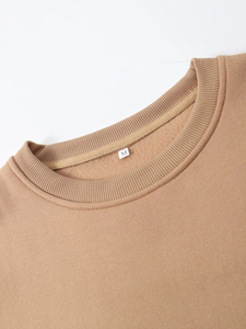 Sudadera Extra Grande Premium para Hombre, 100% Algodón Felpa, Sudadera con Cuello Redondo, Logotipo Personalizado, Sudadera para Hombre para Invierno - Product Image 3