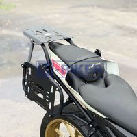 Sacoche arrière MBiker R15 V4 avec rangement intégré en nylon et aluminium, couleur de groupe luxe