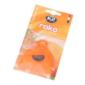 น้ำหอมปรับอากาศในรถยนต์ K2 ROCO ARANCIA กลิ่นส้ม ขนาด 20 กรัม แบบซอง - Product Image 1