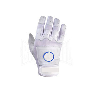 Guantes de bateo de béisbol de cuero suave Logotipo personalizado Guantes de bateo profesionales Jugador para hombres - Product Image 4