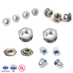 סט אומים תעשייתיים מגוונים - אומים משושים/הכנסה ניילון/אומים נעילה - Product Image 3