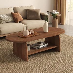 Table basse en bois décorative pour un salon élégant, offrant une surface fonctionnelle et un intérieur esthétique. - Product Image 4