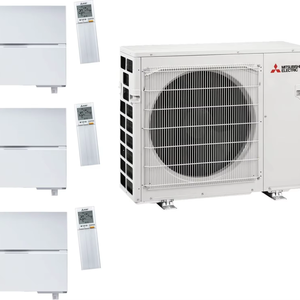 AIRE ACONDICIONADO MULTI SPLIT MITSUBISHI 2X UNIDADE INTERIOR MSZ-AY25VGK 2.5 KW + 1X UNIDAD EXTERIOR MXZ-2F42VF 4.2 KW WIFI EN VENTA - Product Image 1