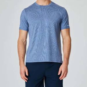 T-shirt de course de haute qualité pour homme-respirant, évacuant l'humidité, idéal pour la course, le jogging, les activités de plein air - Product Image 3