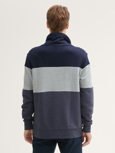 Sudaderas con capucha de invierno holgadas para hombre hechas a medida al por mayor 100% algodón Patchwork Streetwear cuello con capucha patrón sólido diseño Casual - Product Image 2