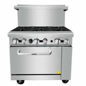 MEJOR PRECIO Cocina Industrial Koolmore KM-CR36-LP de 36 Pulgadas con Horno, Propano Líquido, 6 Quemadores, Acero Inoxidable - Product Image 2