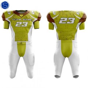 Uniforme de football Le Pakistan a fabriqué le meilleur uniforme de football américain Nouveau design personnalisé 2025 - Product Image 2