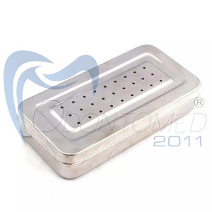 Caja de instrumentos de esterilización de acero inoxidable de alta calidad para instrumentos quirúrgicos/caja de instrumentos Hollowware - Product Image 6