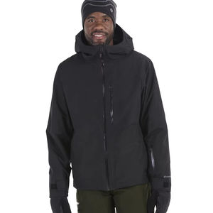 Doudoune à capuche matelassée légère isolée pour hommes toile coupe-vent et imperméable confortable manteau d'hiver chaud - Product Image 1