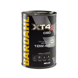 Bardahl XT4S C60 Huile moteur synthétique haute performance 10W60 5W30 5W40 20W50 pour moteurs essence et diesel 1LT Huile moteur - Product Image 1