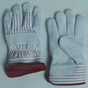 Offre Spéciale vache cuir fendu 707 gants de travail de sécurité équipement de protection individuelle pour main et bras - Product Image 2