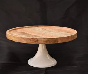 Soporte de madera para pastel de corteza, alta calidad, venta directa de fábrica, hecho en la india, para boda, Hotel, restaurante, fiesta, exportación, 2023 - Product Image 6