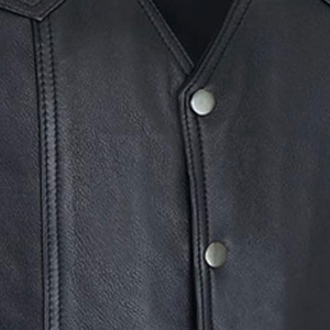 Chalecos de Cuero para Hombre sin Mangas con Botones, Novedades, Cuello en V, Ropa Deportiva para Motociclistas, Chalecos para Hombre - Product Image 3