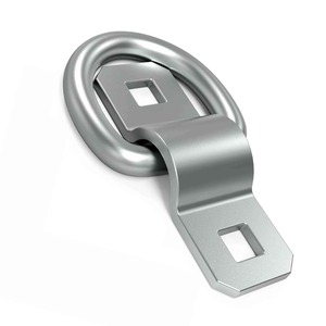 3/8" Bolt-On D-Ring Tie Downs - Rope, Chain, Strap, Cable for Flatbed Trail - Product Image 1