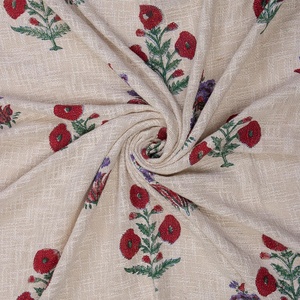 100% algodón de calidad superior algodón estampado Floral tiro Boho bloque de mano impreso sofá cubierta borla manta hecha a mano - Product Image 6