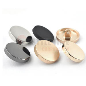 Botones Redondos de Acero de Alta Calidad y Durabilidad con Acabado Pulido, Ecológicos para Abrigos y Chaquetas - Botones de Costura Brillantes con Aspecto Clásico - Product Image 5