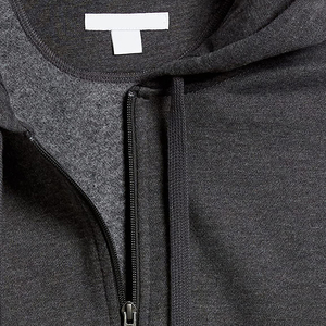 El logotipo profesional más vendido impreso Calidad fina del fabricante Diseño único para sudaderas con cremallera para hombre - Product Image 5