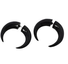 Boucles d'oreilles en corne de buffle pour femmes, fabrication artisanale de haute qualité, vente chaude, bijoux en corne de buffle naturelle écologiques - Product Image 4