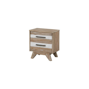 Wholesale <b>Pine</b> Wood 2 Drawer Nightstand Bedside <b>Table</b> Modern Bedroom Storage Cabinet Home Furniture Manufacturer - Product Image 6