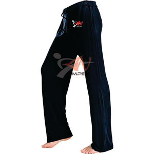High Quality Custom Printed Men's Casual Cotton Trouser Flexible Material <b>Pant</b> with Logo - Product Image 5