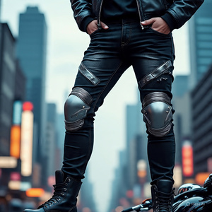 Pantalones Vaqueros de Motocross MX Unisex de Alta Calidad con Cremallera, Secado Rápido, Transpirables, para Todas las Estaciones, Tela de 380g, Protección para Conducir - Product Image 5