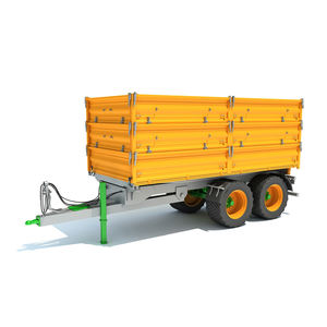 Basculante hidráulico para agricultura, volquete para tractor accionado PTO, 1,5 T, 10 t, 2 toneladas, 5 toneladas, 7 toneladas, 8 10 toneladas, mini remolque agrícola - Product Image 1