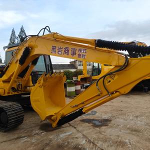 Excavatrice sur chenilles Komatsu PC120-6 de 11 tonnes de haute qualité, d'occasion en bon état, composants principaux du moteur et de l'engrenage, prix bas - Product Image 2