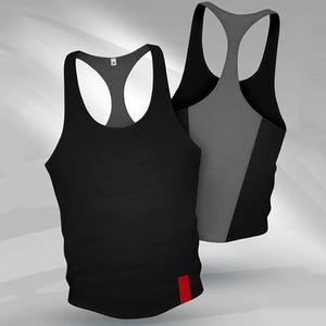 เสื้อกล้ามแห้งเร็วสำหรับผู้ชาย,เสื้อกล้ามทำจากผ้าฝ้าย100% สำหรับวิ่งออกกำลังกายฟิตเนสเล่นกีฬา - Product Image 5