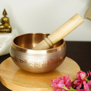 Latest Resonance Healing & <b>Meditation</b> Yoga Bowl With Mallet and <b>cushion</b> Hot Sale Tibetan Yoga <b>Meditation</b> Singing Bowl for Sound - Product Image 6