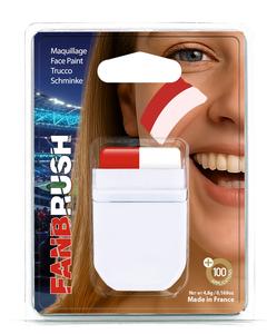 Pintura Facial para Fanáticos del Fútbol de Suiza 2026, Venta al Por Mayor para Distribuidores, Hecho en Francia, 48 Naciones, Colores y Logotipos Personalizados - Product Image 1