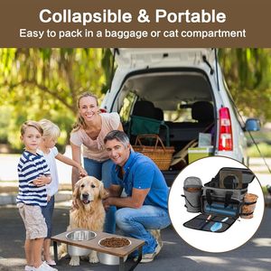 Recién llegado, comederos para mascotas, comederos de madera para mascotas, suministros de productos para mascotas personalizados OEM, compra a un precio razonable - Product Image 2