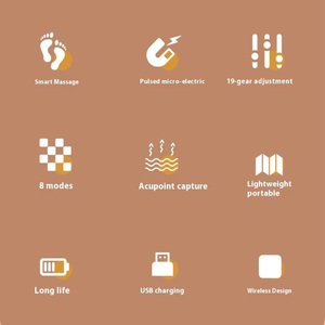 Heimgebrauch Tragbares elektrisches Massage gerät EMS Fuß massage gerät Matten polster, EMS Fuß massage gerät - Product Image 4