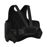 Protection de Poitrine en Cuir de Haute Qualité pour l'Entraînement Sportif – Confortable, Absorption des Chocs, Respirante – Idéale pour la Gym