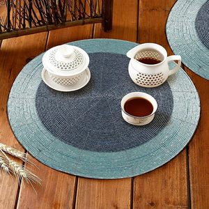 High Quality Circular Shaped Decorative Glass <b>Beads</b> Unique Handcrafted <b>Placemat</b> Design for Weddings Birthday Parties Mat & Pads - Product Image 5