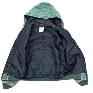 Offre Spéciale automne couleur unie hommes à manches longues fermeture éclair Hoodies avec des couleurs et des tailles personnalisées - Product Image 2