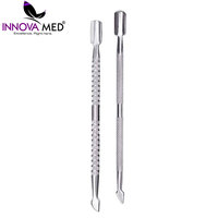 Pousse-cuticules en acier inoxydable de haute qualité, outils pour ongles, couleurs personnalisées disponibles, INNOVAMED INSTRUMENTS
