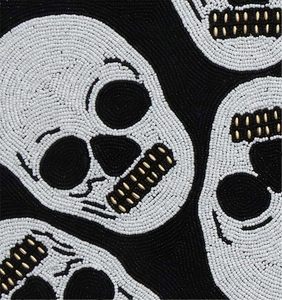 Christmas <b>Dining</b> <b>Table</b> Beaded <b>Runner</b> Placemat Handmade Cloth Decorative Wedding Mat With Leaves Design for Home Use - Product Image 1