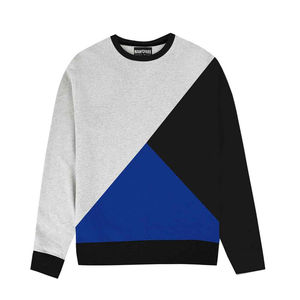 Sudadera de manga larga para hombre de alta calidad con diseño de panel Sudaderas de invierno personalizadas - Product Image 1